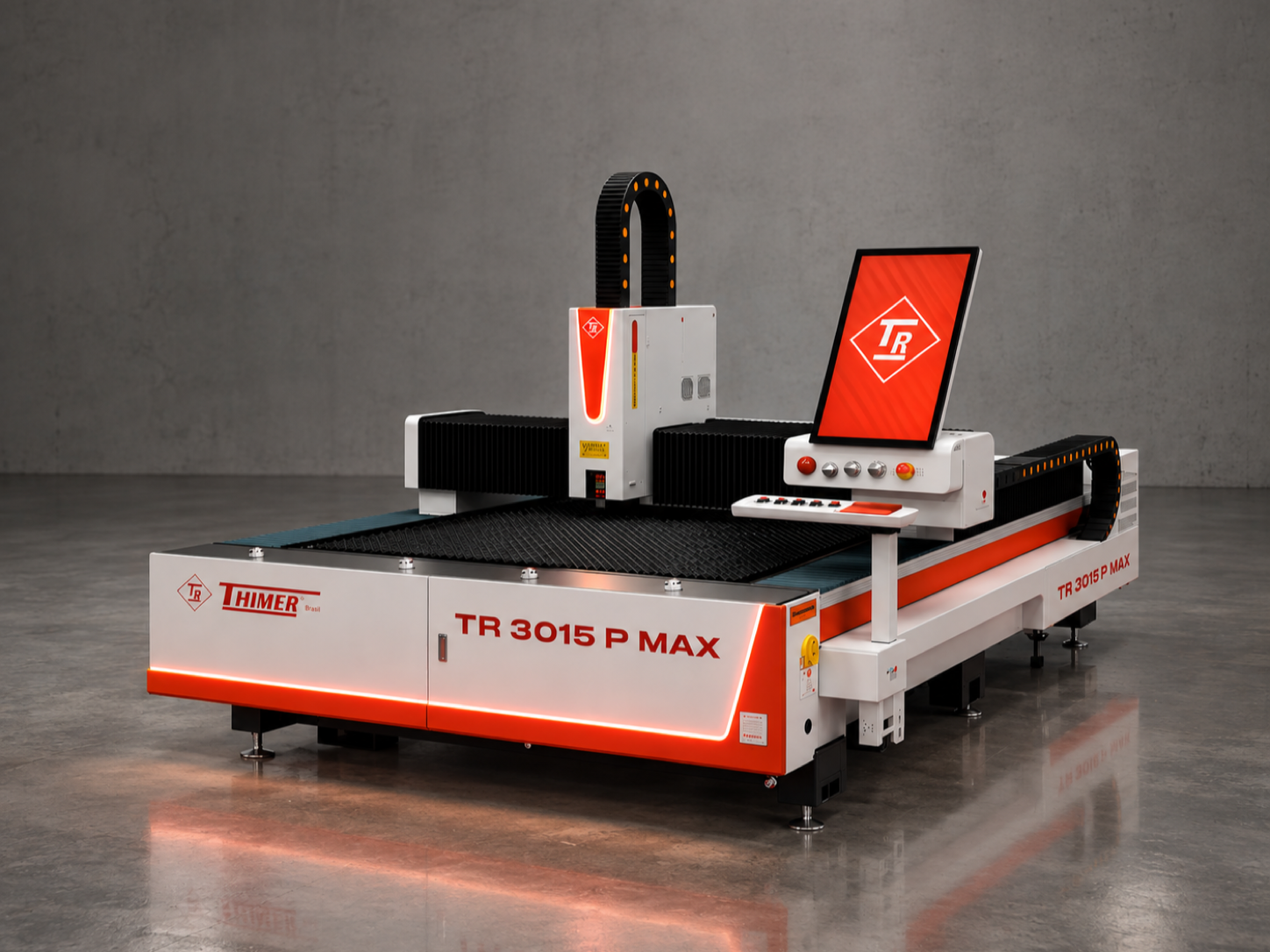 Corte a Laser TR 3015E · Fibra THIMER